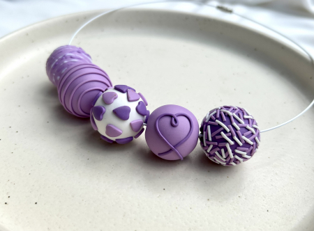 Spring - Clay pops Lavander
