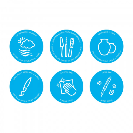 Fimo Air Grey 1000g [3]