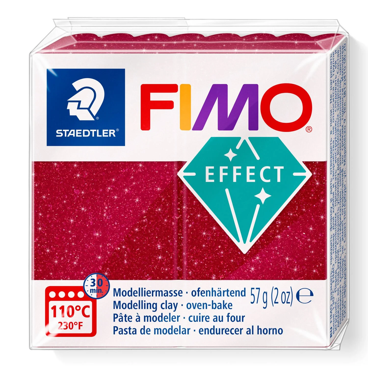 Fimo Effect - Fimo Effect Galaxy Red 57g
