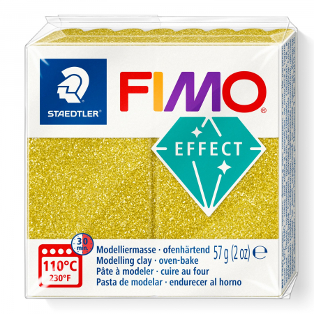 Fimo Effect - Fimo Effect Glitter Gold 57g