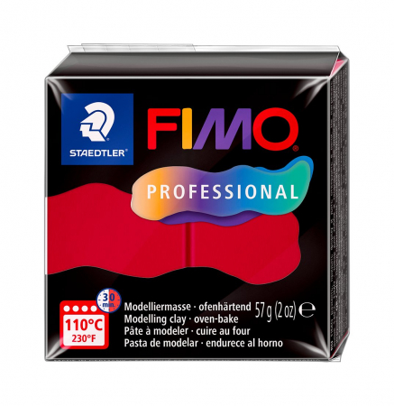 Fimo Professional - Fimo Professional 57g Carmin