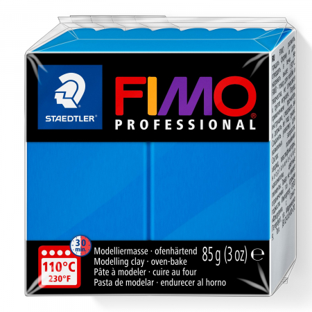 Fimo Professional - Fimo Professional 85g Pure Blue