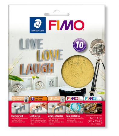 Folie Fimo - Fimo Set Folie Gold