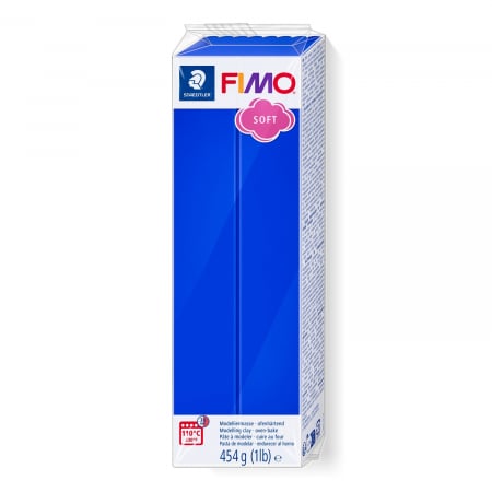 Fimo Soft 454g - Fimo Soft Brilliant Blue 454g