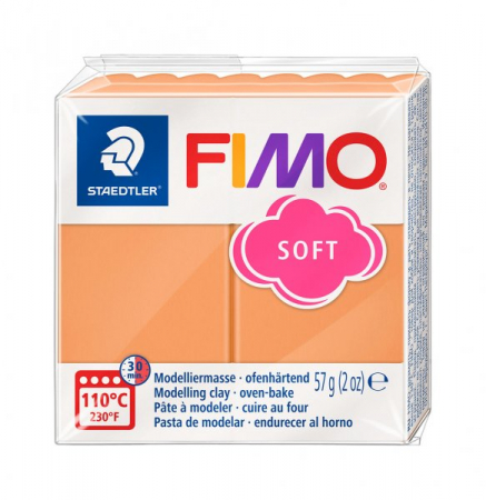 Fimo Soft - Fimo Soft 56g Papaya Sorbet