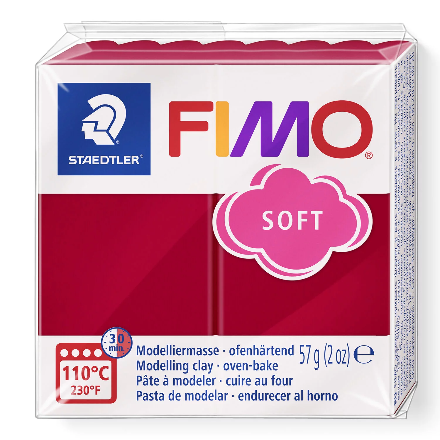 Fimo Soft - Fimo Soft Cherry Red 57g