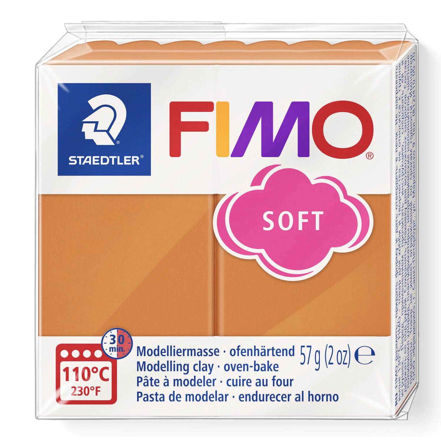 Fimo Soft - Fimo Soft Cognac 57g