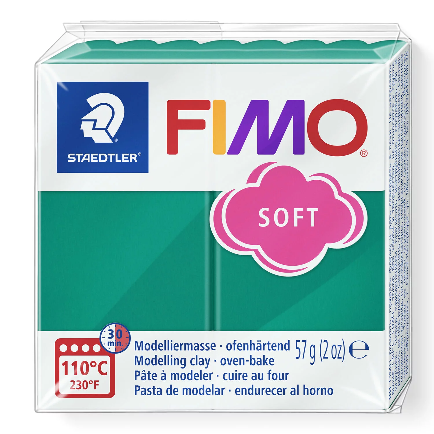 Fimo Soft - Fimo Soft Emerald 57g