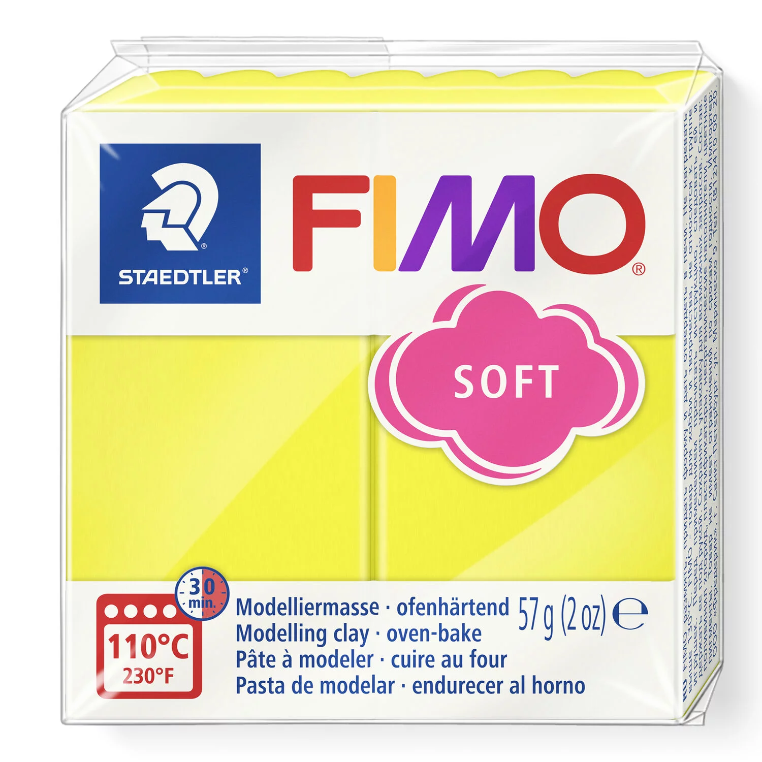 Fimo Soft - Fimo Soft Lemon 57g