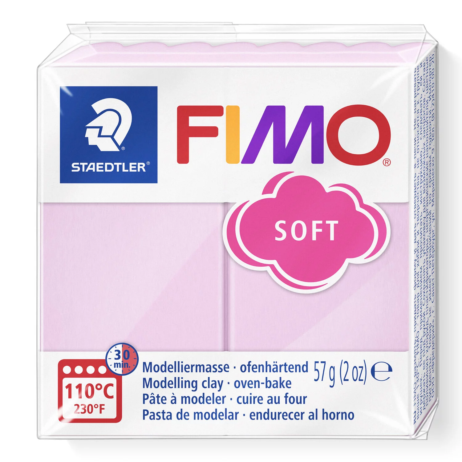 Fimo Soft - Fimo Soft Light Pink 57g