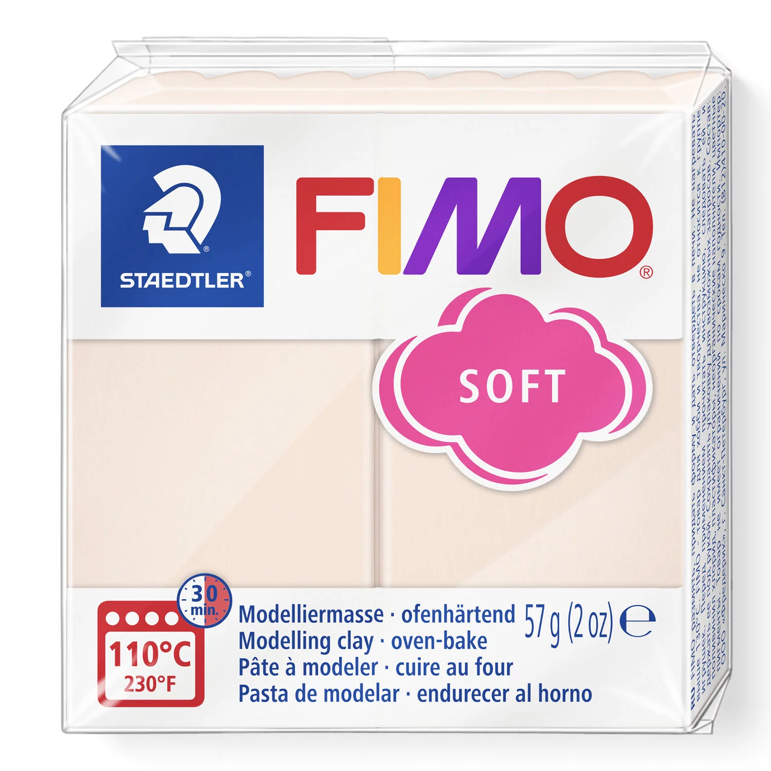 Fimo Soft - Fimo Soft Pale Pink 57g
