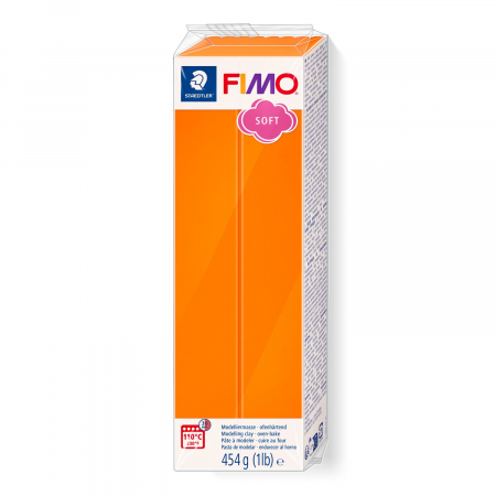 Fimo Soft 454g - Fimo Soft Tangerine 454g