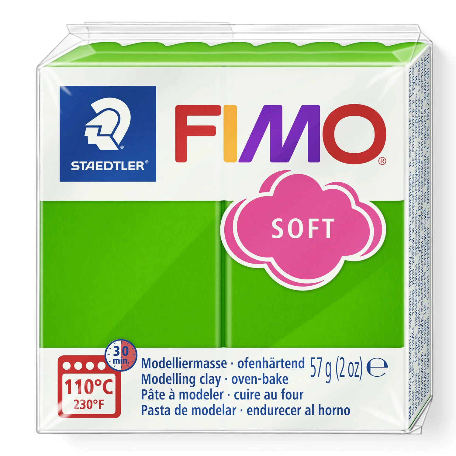 Fimo Soft - Fimo Soft Tropical Green 57g