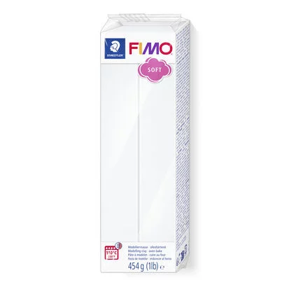 Fimo Soft 454g - Fimo Soft White 454g