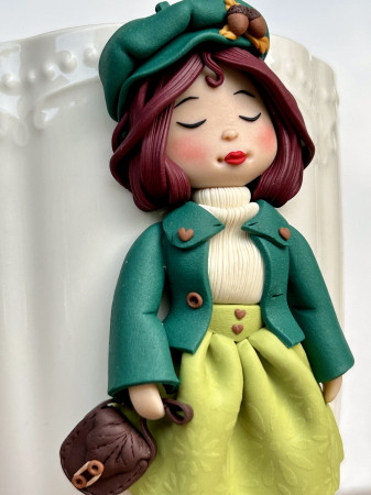 Olivia - Cana cu figurina [1]