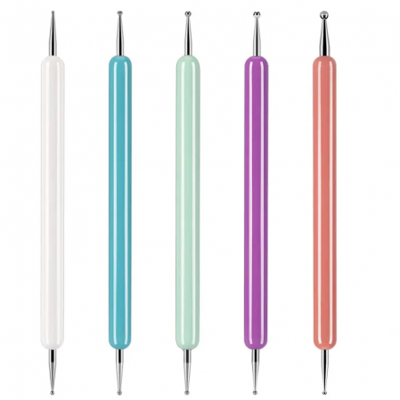 Ustensile - Set 5 instrumente arta dotting Multicolor