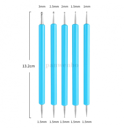 Set 5 instrumente arta dotting Multicolor [1]