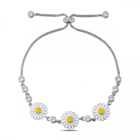 Bratara argint 925 - placat cu rodiu - ajustabila prin glisare, 6.7 g [0]