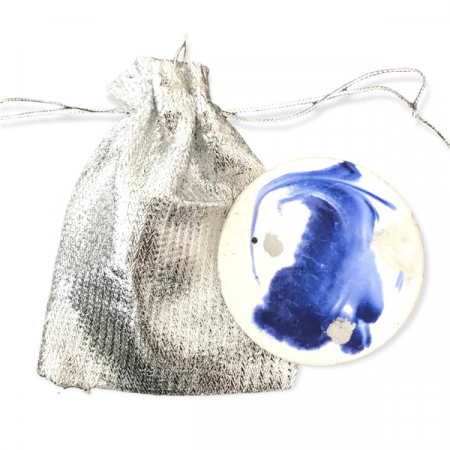 Set cadou pentru EA, AllForHer, cu 4 produse premium - Colier din argint 925 cu pandantiv INIMA,  Lumanare parfumata handmade, Suport betisoare parfumate handmade, Cutie surpriza [3]