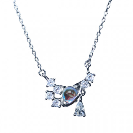 Colier argint 925 - placat cu rodiu / ZODIAC Astrologic / Scorpio [1]