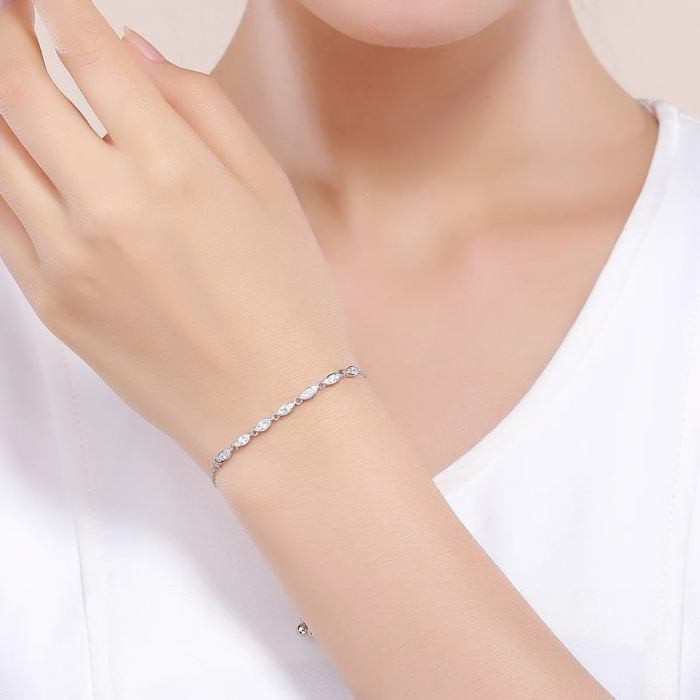 Bratara din Argint 925 reglabila 17 - 20 cm – Charming [5]
