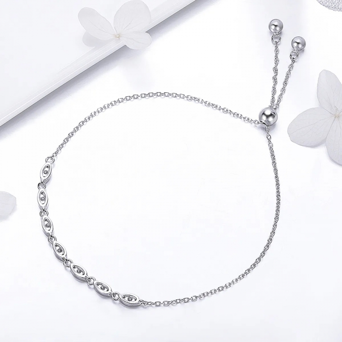 Bratara din Argint 925 reglabila 17 - 20 cm – Charming [2]
