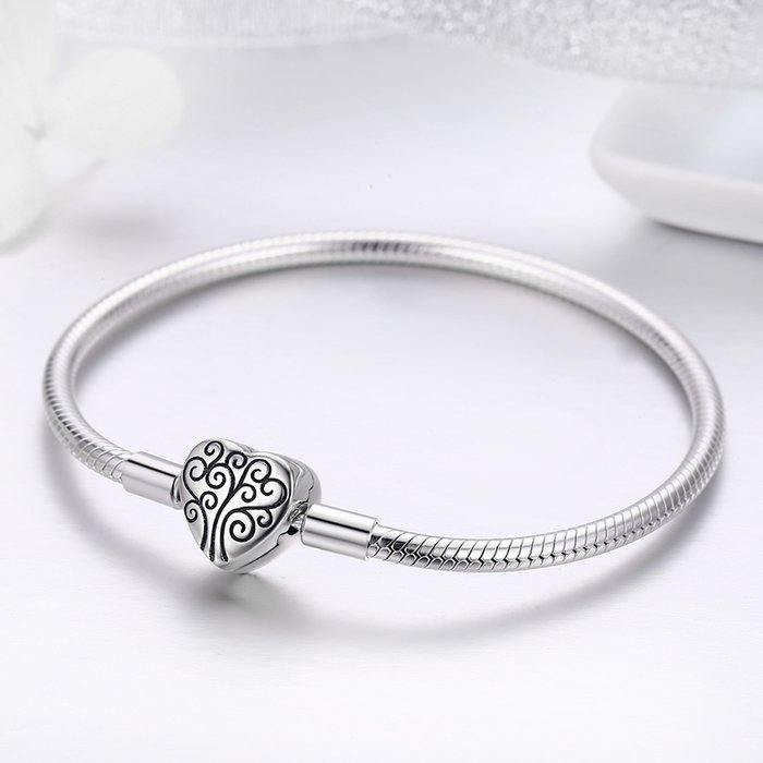Bratara pentru talismane compatibile Pandora din Argint 925 – Love Story [2]