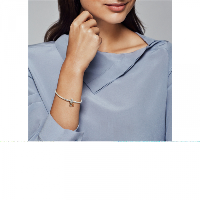 Bratara pentru Copii compatibila Pandora din Argint 925 – Leaves & Snake 16 cm, Bijuterii Nadiela [2]