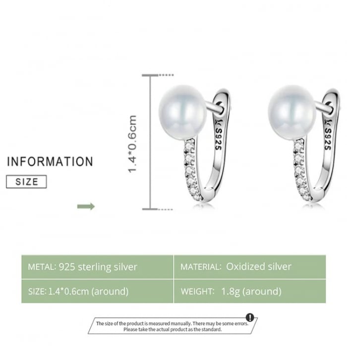 Cercei Argint 925 – Perle Argintii, Bijuterii Nadiela [8]