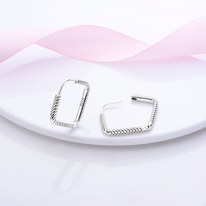 Cercei Argint 925 – Romb [2]