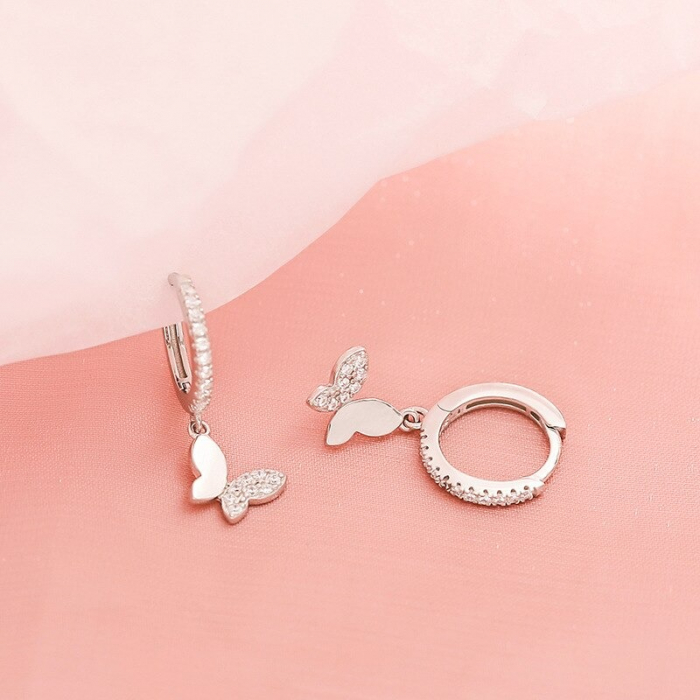 Cercei Argint 925 – Fluturasi, Bijuterii Nadiela [2]