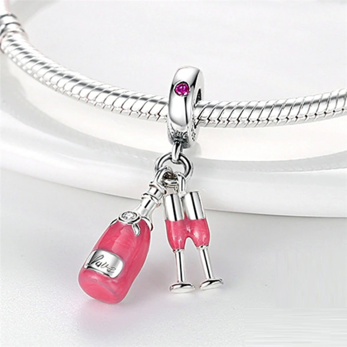 Talisman Argint 925, Charm compatibil Pandora – Party Lovers, Bijuterii Nadiela [2]