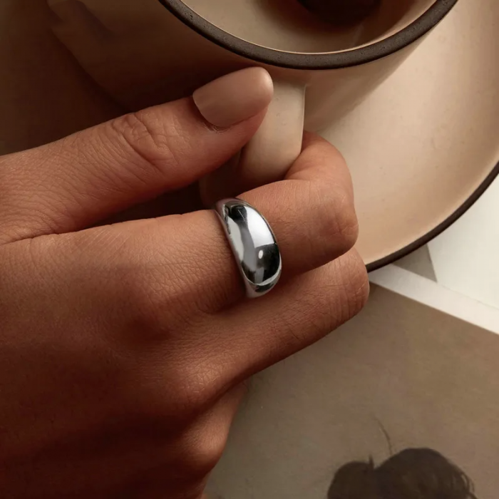 Inel reglabil din Argint 925 - Statement ring [3]