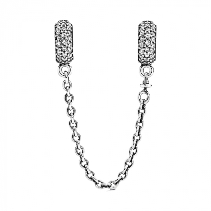 Lant de siguranta compatibil cu Pandora din Argint 925 – Classic Style, Bijuterii Nadiela [3]