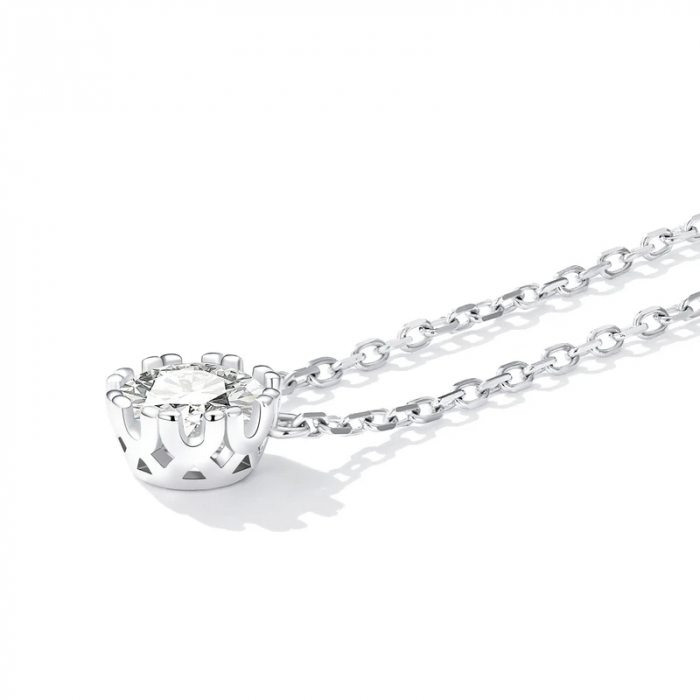 Bijuterii Nadiela, Lantisor din argint 925 reglabil 39-45cm - Diamond cut [2]