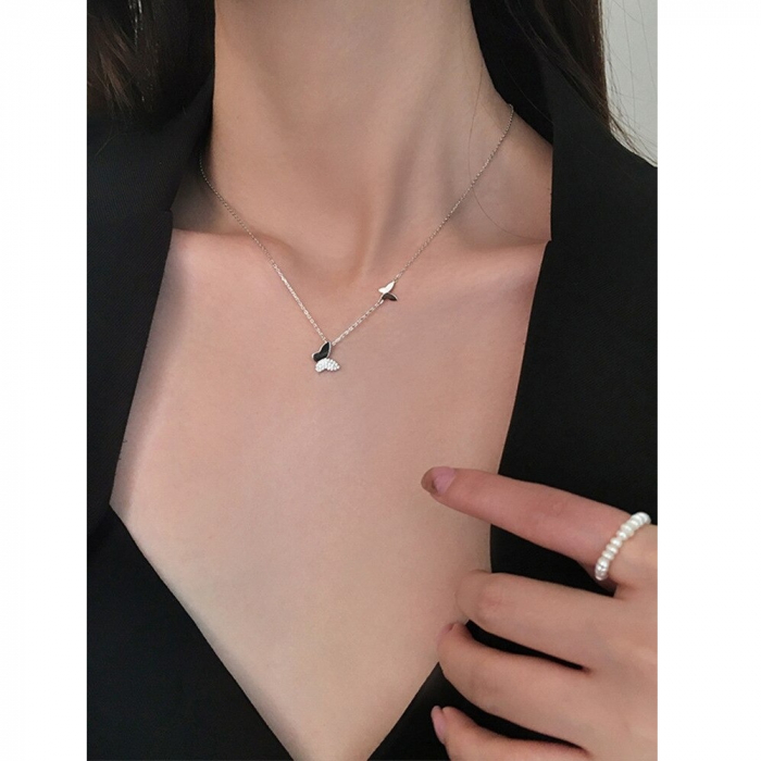 Bijuterii Nadiela, Lantisor din argint 925 - Fluturasi [3]