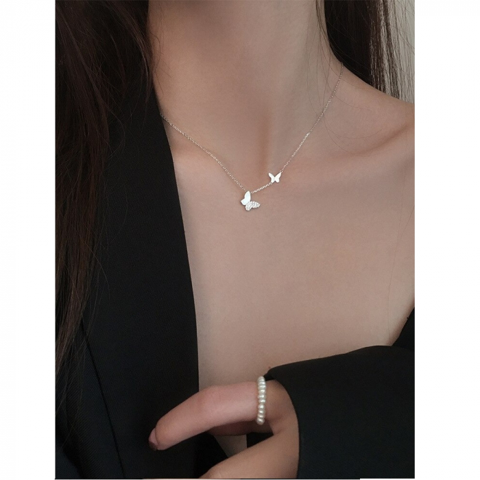 Bijuterii Nadiela, Lantisor din argint 925 - Fluturasi [4]