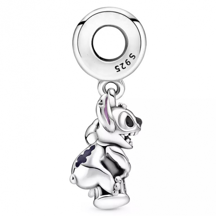 Talisman Argint 925, Charm compatibil Pandora – Stich, Bijuterii Nadiela [3]