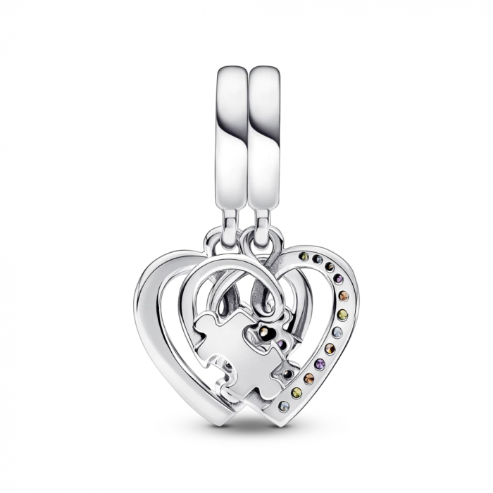 Talisman Argint 925, Charm compatibil Pandora – True friends, Bijuterii Nadilea [3]