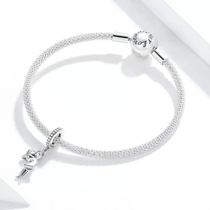 Talisman Argint 925, Charm compatibil Pandora – Indragostiti, Bijtuerii Nadiela [4]