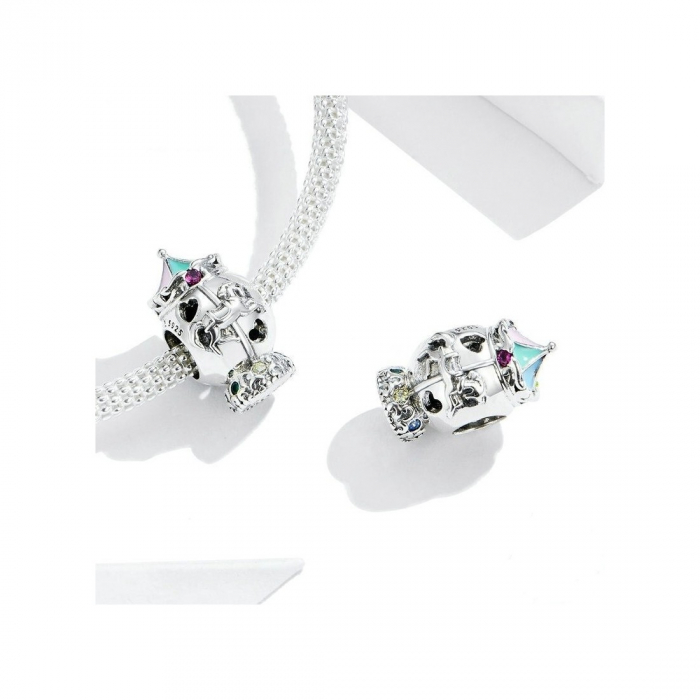Talisman Argint 925, Charm compatibil Pandora – Carusel [3]