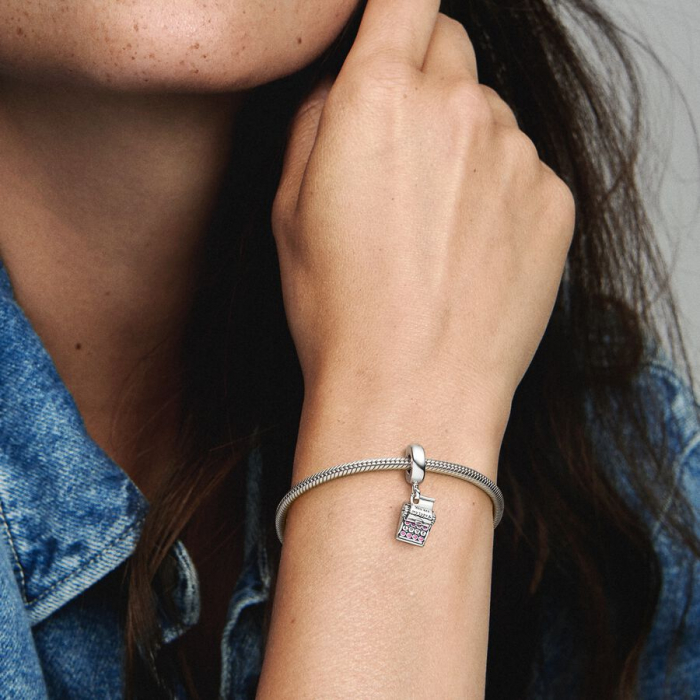 Talisman Argint 925, Charm compatibil Pandora – You are my type, Bijuterii Nadiela [4]