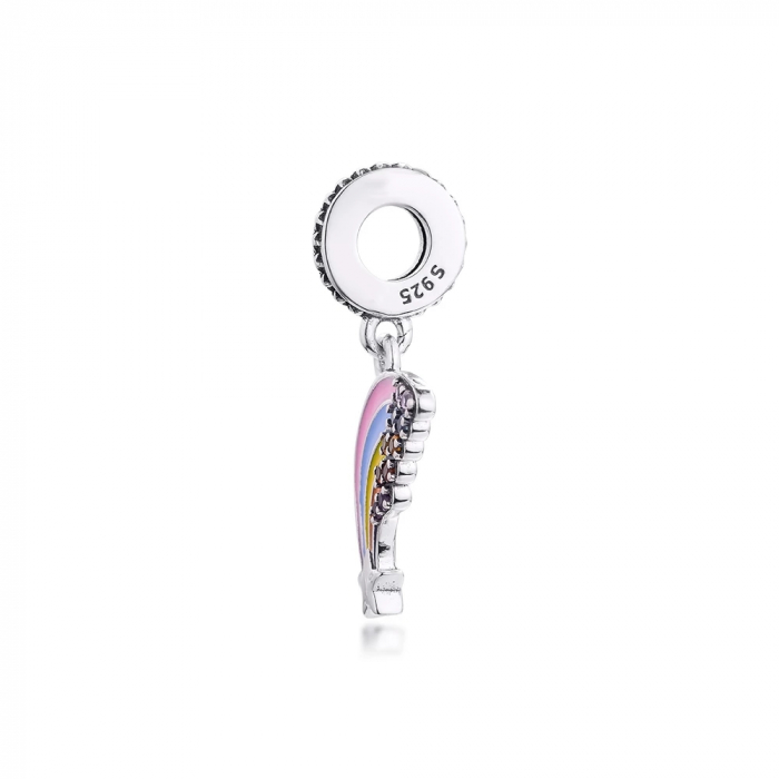 Talisman Argint 925, Charm compatibil Pandora – Curcubeul, Bijuterii Nadiela [2]