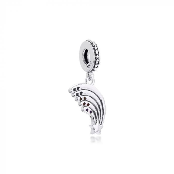 Talisman Argint 925, Charm compatibil Pandora – Curcubeul, Bijuterii Nadiela [3]