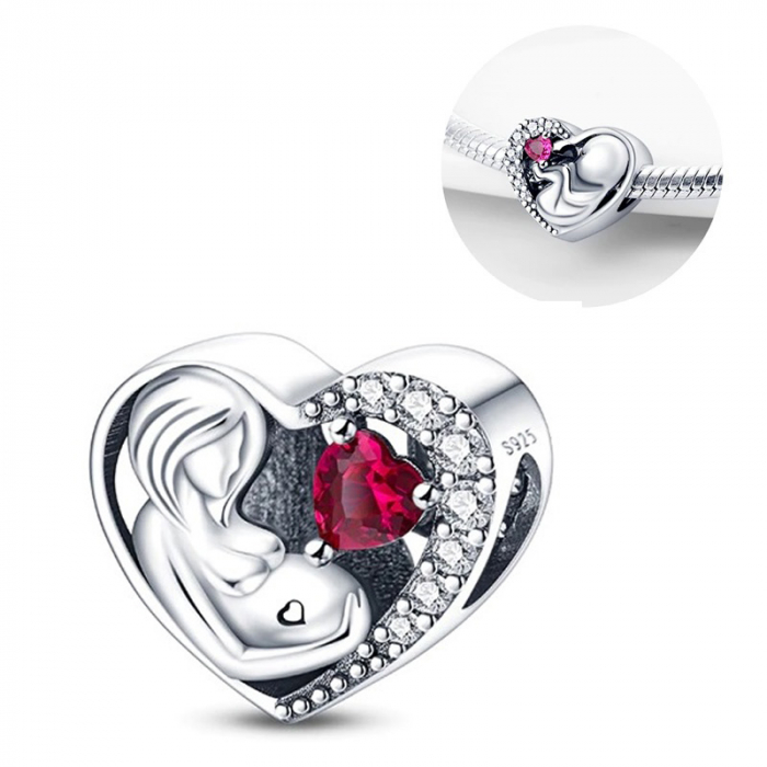 Talisman Argint 925, Charm compatibil Pandora – Ingerul meu , Bijuterii Nadiela [2]