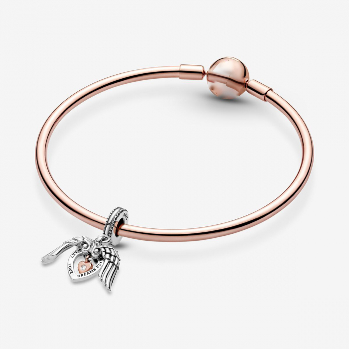 Talisman Argint 925, Charm compatibil Pandora – Urmeaza-ti visele, Bijuterii Nadiela [4]