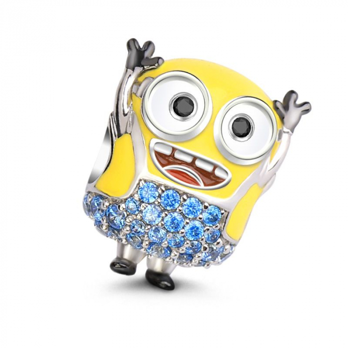 Talisman Argint 925, Charm compatibil Pandora – The Minion, Bijuterii Nadiela [2]