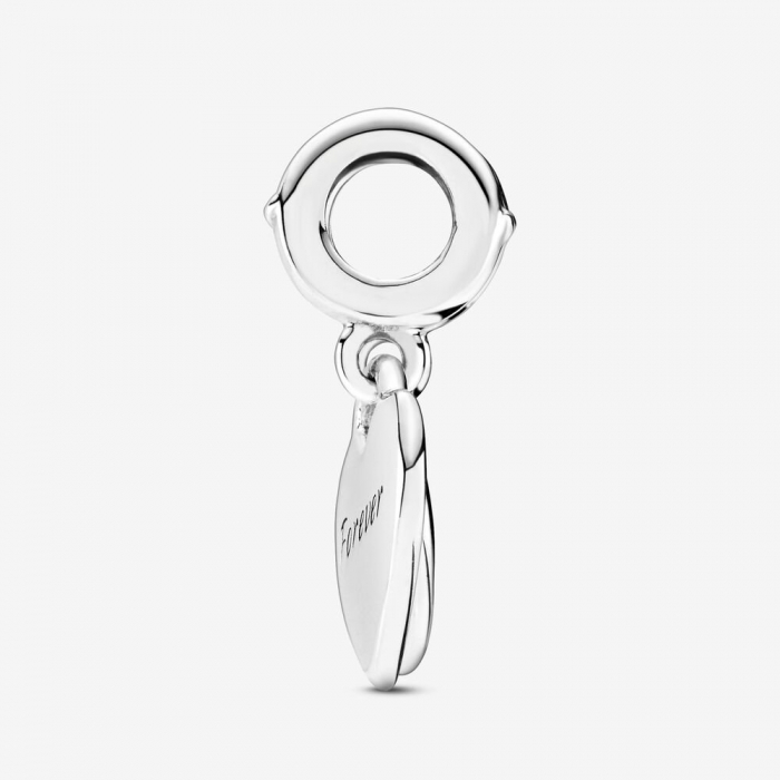 Talisman Argint 925, Charm compatibil Pandora – In my heart forever, Bijuterii Nadiela [3]