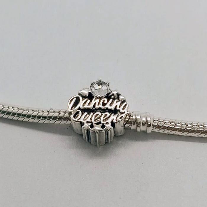 Talisman Argint 925, Charm compatibil Pandora – Dancing Queen , Bijuterii Nadiela [4]