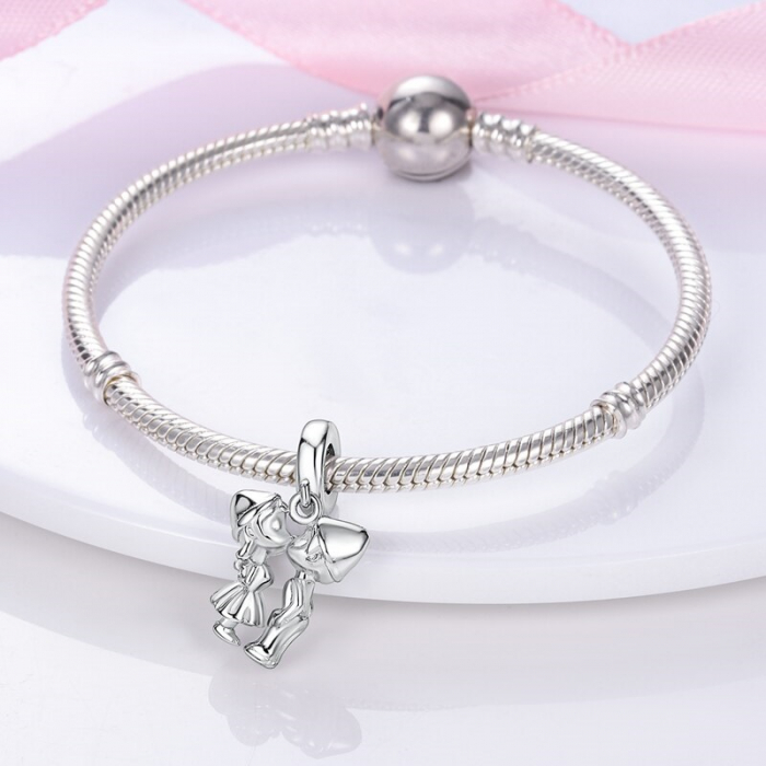 Talisman Argint 925, Charm compatibil Pandora – Little Lovers, Bijuterii Nadiela [4]